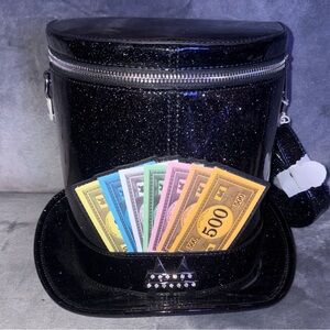 Monopoly collectors Loungefly Hat Crossbody Bag NWT